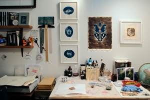 Toni's studio at The Compound