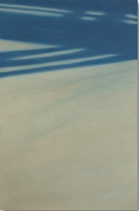 Reflections: on Crossing XIX. 2005, oil on canvas. 26 x 17 inches.