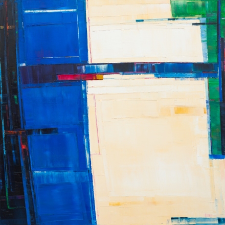 Urban Field 11, 2015 Oil on canvas 60 x 60 inches